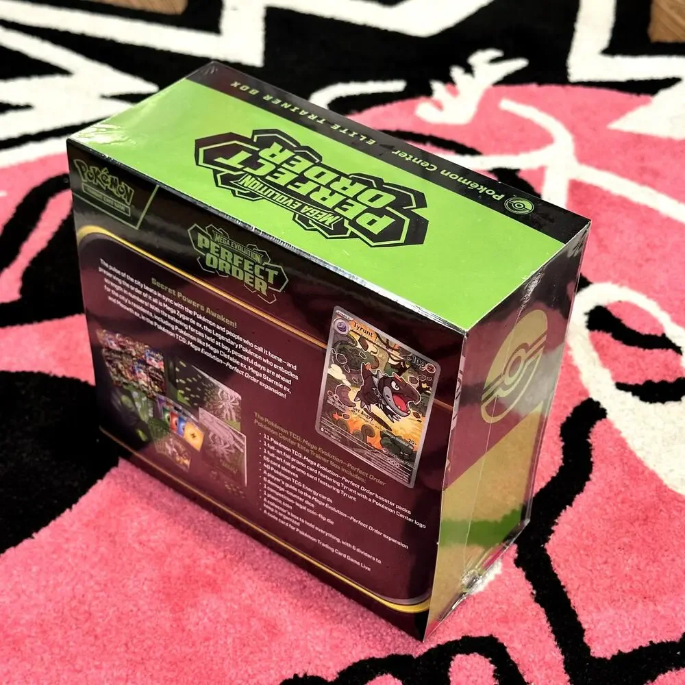 Pokémon Center Perfect Order Elite Trainer Box – Sealed – As Pictured